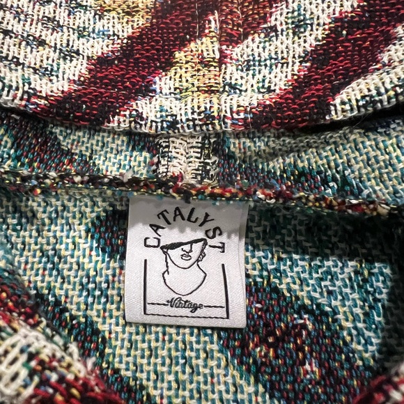 Custom Kansas City Chiefs Holiday Tapestry Hoodie Handmade - Picture 4 of 8